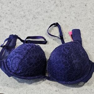 La SENZA Hello Sugar 32 B Purple Lace Bra